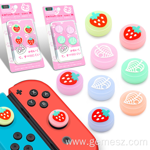 Set of 4 Silicone Thumb StickCaps For Switch